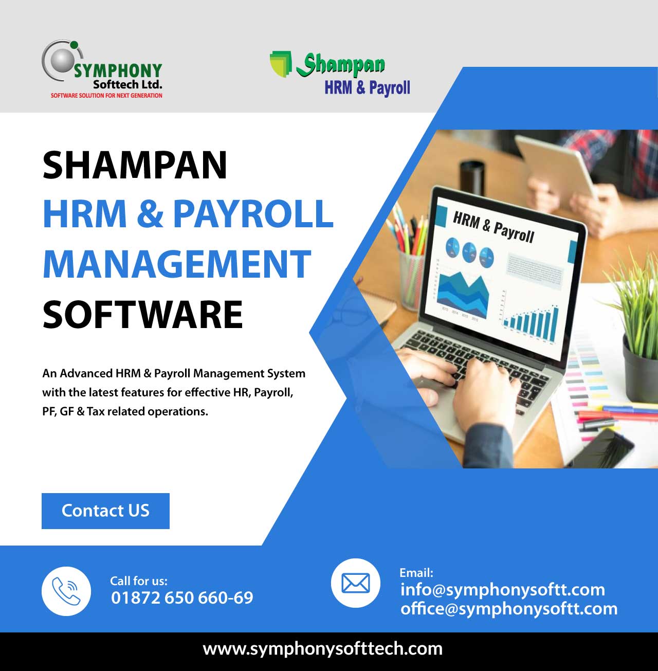 Shampan HRM & Payroll: Streamlining the Future of Employee Management